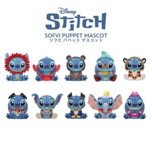 Disney: Stitch in Costumes - Sofvi Puppet Mascot - Mini Figure Collection (10 Packs Box) (Reissue) [Ensky]