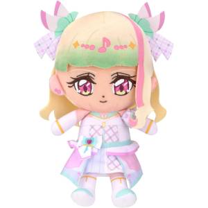 You And Idol Pretty Cure: Cure Friends Plush Toy - Cure Zukyoon [Bandai]