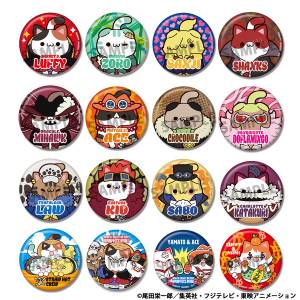 MEGA CAT PROJECT: One Piece - Nyanpiece Badge Collection (16 Packs Box) (Reissue) [Megahouse]