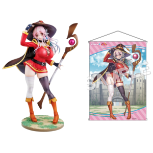 KDcolle: Super Sonico x KonoSuba - Sonico (Megumin Ver.) (Limited + Bonus) 1/7 [Kadokawa]