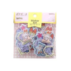 Pokémon PokéPeace: Sticker Set - Espurr & Scorbunny [The Pokémon Company]