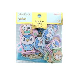 Pokémon PokéPeace: Sticker Set - Piplup & Rowlet [The Pokémon Company]