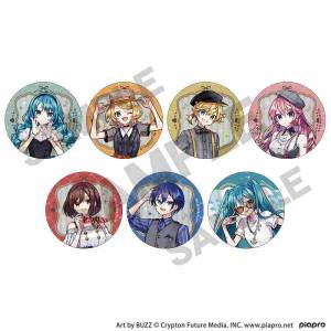 Hatsune Miku: Trading Glitter Can Badge - Retro Kobe ☆​ 2025 (7 Packs Box) [Crux]
