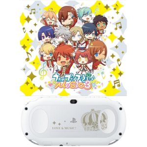 PlayStation Vita Slim - Uta no Prince Sama Music 3 - Glacier White Oukan Edition - Wi-Fi [Used Good Condition]