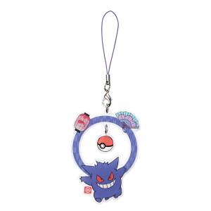 Pokémon: Acrylic Ring Strap with Charm Vol.2 - Gengar [Suncrest]