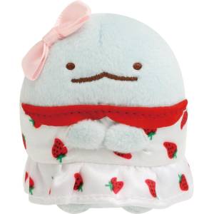 Sumikko Gurashi x Sakuma Strawberry Milk Candy: Mini Plush Toy - Lizard [San-x]