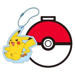 Pokémon: Acrylic Stand Coaster Keychain - Pikachu [The Pokémon Company]