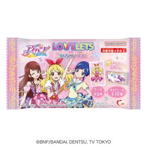 Shokugan: Aikatsu! - LOVELETS Stickers & Candy Vol.2 (12 Packs Box) [Bandai]