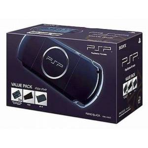PSP 3000 Piano Black Value Pack (PSPJ-30023) [Used Good Condition]