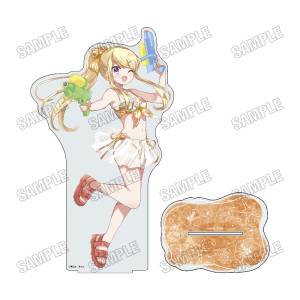 Kin-iro Mosaic: BIG Acrylic Stand LL No.5 - Karen Kujo (Swimsuit Ver.) [Medicos Entertainment]