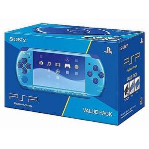 PSP 3000 Sky Blue / Marin Blue Value Pack (PSPJ-30027) [Used Good Condition]