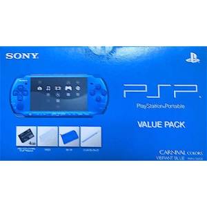 PSP 3000 Vibrant Blue Value Pack (PSPJ-30002) [Used Good Condition]