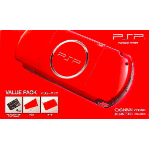 PSP 3000 Radiant Red Value Pack (PSPJ-30010) [Occasion BE]