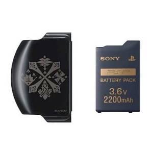 Battery Pack 3.6V 2200mAh + Battery Cover PSP 3000 (Monster Hunter Portable Original Design) [Occasion / Loose]
