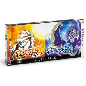 Pocket Monster Sun Moon - Double Pack / Pokemon Sun & Moon - Dual Pack [3DS - Used Good Condition]