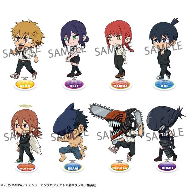 Chainsaw Man Reze Arc: Toko Toko Acrylic Stands (8 Packs Box) [Megahouse]