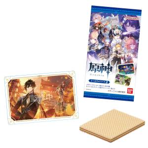 [Loose] Shokugan: Genshin Impact - Card Wafers Vol.2 (20 Packs Box) [Bandai]