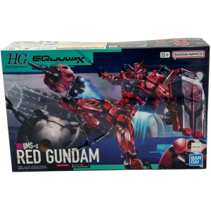 [Damaged Box] HG 1/144: Mobile Suit Gundam GQuuuuuuX - Red Gundam [Bandai Spirits]