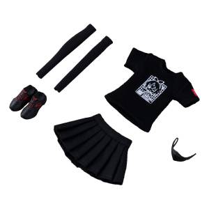 Action Figure: Snail Shell Staff Uniform Set (Black) - Expansion Set [Snail Shell]