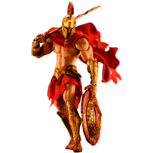 Action Figure: Spartan King Leonidas I (Battle-Worn Ver.) 1/12 [Wind Toys]
