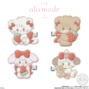 Shokugan: Lil ala mode - Flocked Clip & Gummy (12 Packs Box) [Bandai]