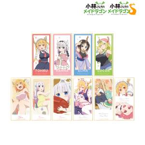 Miss Kobayashi's Dragon Maid: Trading Shikishi With Stand (10 Packs / Box) [Arma Bianca]