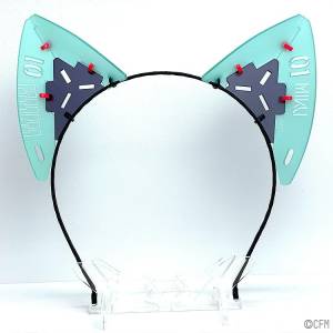 Hatsune Miku x Chuomachi Tactical Crafts: Nekomimi Headband Unit PL-06 - Hatsune Miku (Limited Edition) [CTCTYO]