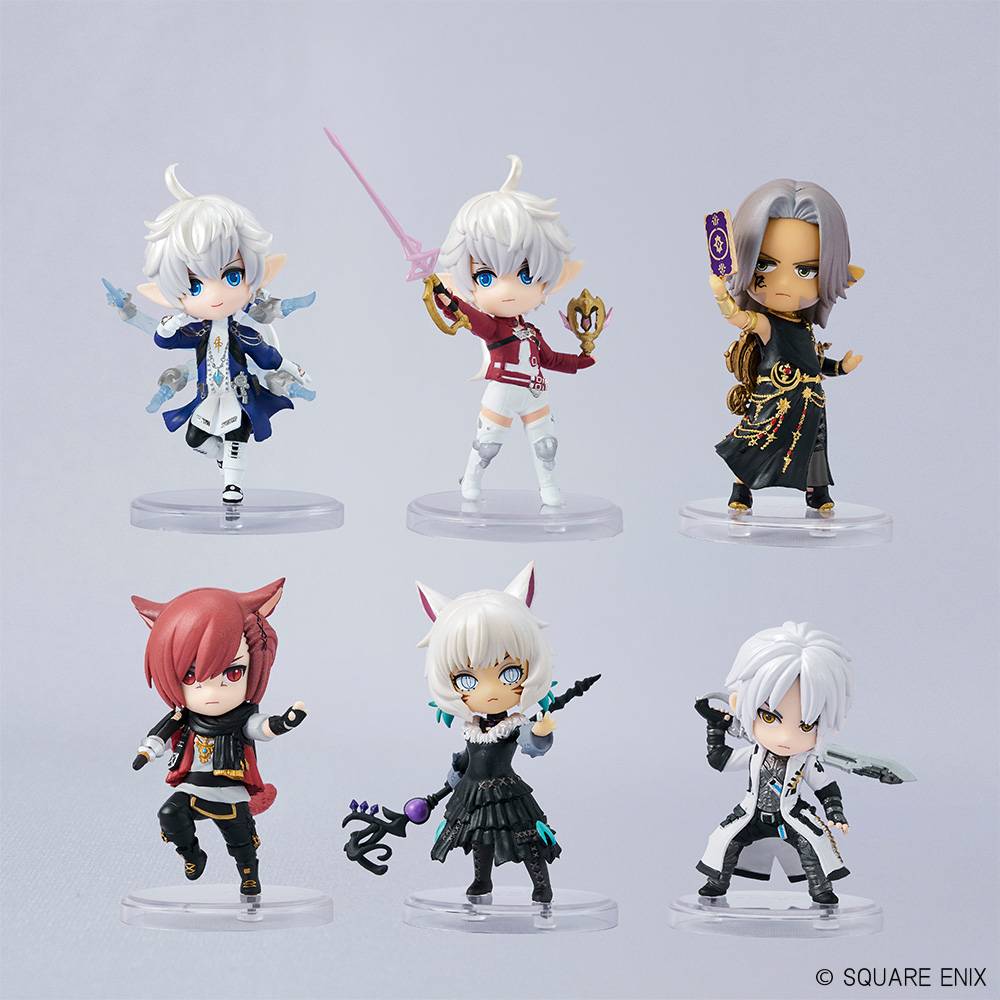 Final Fantasy XIV - Mini Figures Collection Vol.1 (6 Packs Box