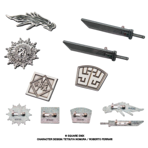 Final Fantasy VII Rebirth: Mini Metallic Collection (6 Packs Box) [Square Enix]