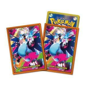 Pokémon Card Game: Deck Sleeves - Mega Charizard X (64 Sleeves) [ACCESSORY]