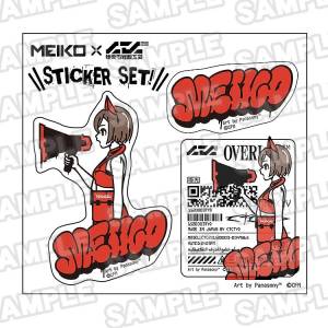 Hatsune Miku: Sticker Set - MEIKO (Panasonic Ver.) (Limited Edition) [CTCTYO]