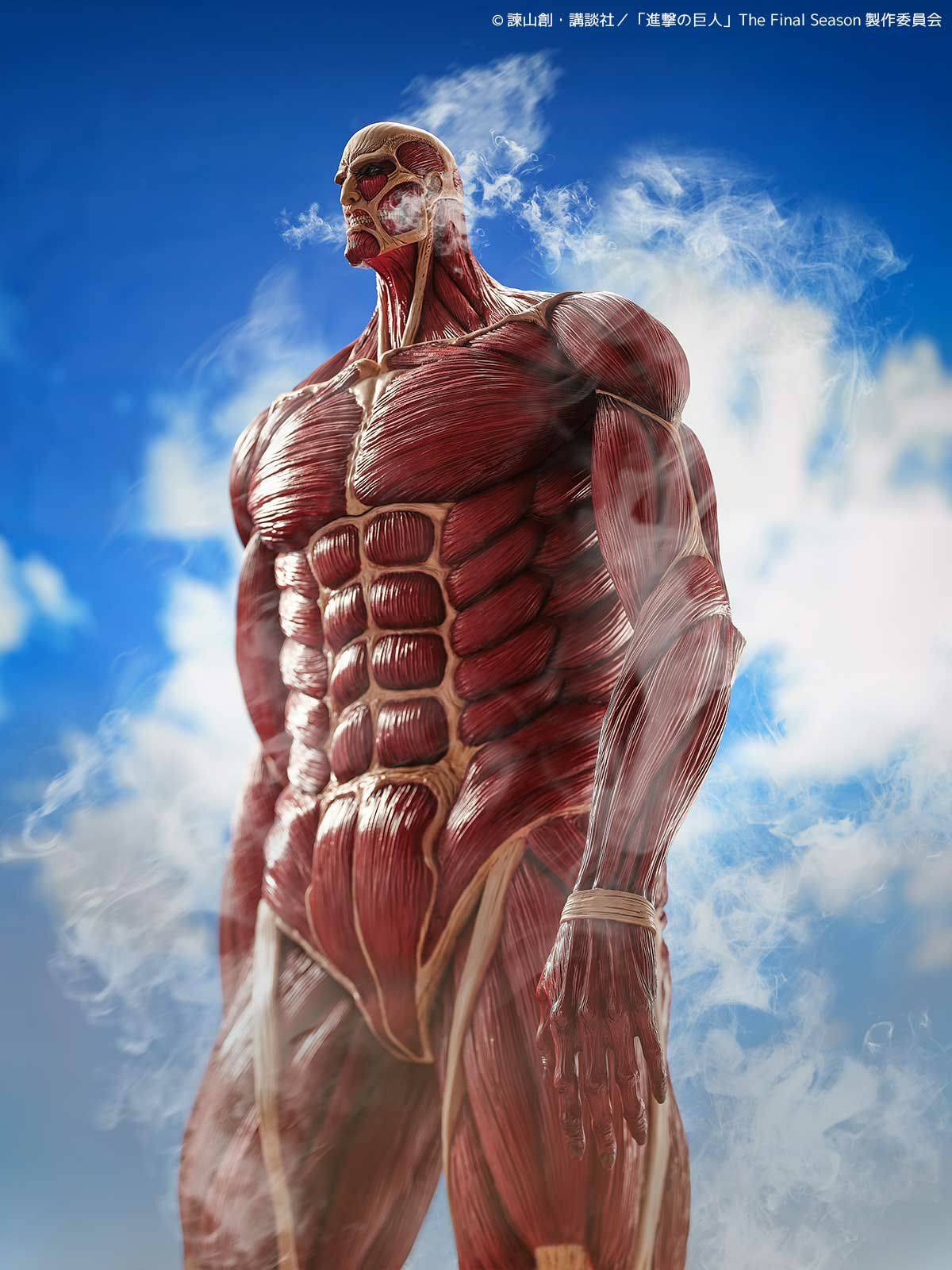 Amazing Yamaguchi Revoltech Attack On Titan Colossal Titan Mega 