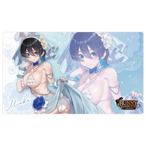 Bunny Garden: Rubber Desk Mat - Miuka (Bunny Wedding Swimsuit Ver.) [Curtain Damashii]