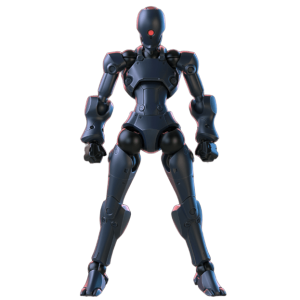 Action Figure 1/18: 3 Min Project - Xenostrike (Gray