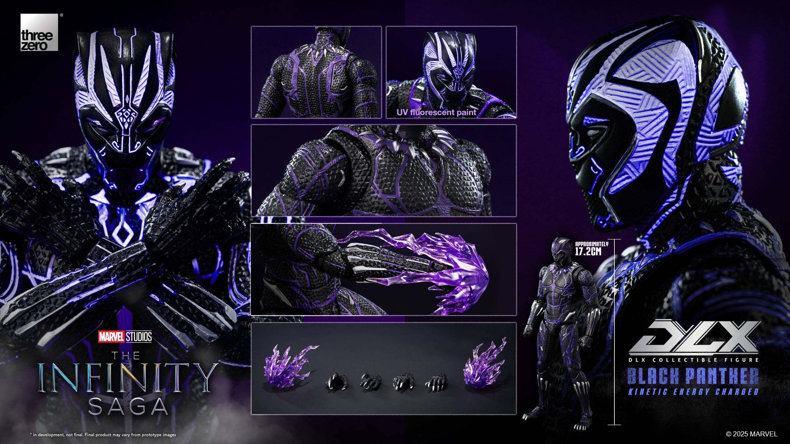 MARVEL STUDIOS アクションフィギュアセット 28体 DLX 1/12: Marvel Studios / The Infinity Saga - Black Panther