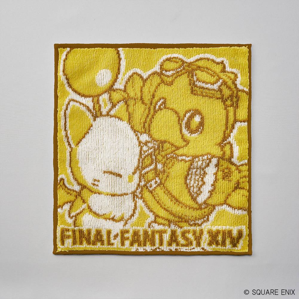 Final Fantasy XIV: Hand Towel - Moogle & Alpha [Square Enix]