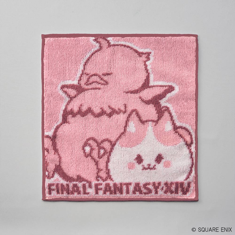 Final Fantasy XIV: Hand Towel - Fat Chocobo & Fat Cat [Square Enix]