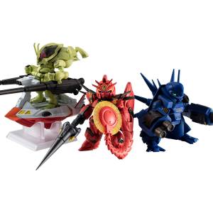 Shokugan: FW GUNDAM CONVERGE - Mobile Suit Crossbone Gundam Steel 7 - A-Team Set (Set of 3) (Limited Candy Toy) [Bandai]