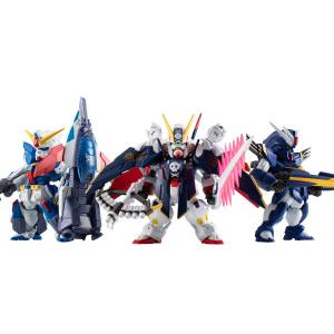 Shokugan: FW GUNDAM CONVERGE - Mobile Suit Crossbone Gundam Steel 7 - B-Team Set (Set of 3) (Limited Candy Toy) [Bandai]