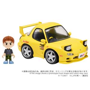 Q Village: QV-06 Initial D - Mazda RX-7 FD3S [Tomytec]