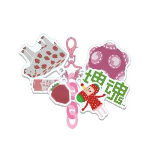 Katamari Damacy: Jingling Acrylic Keychain - Ichigo-chan [Ensky]