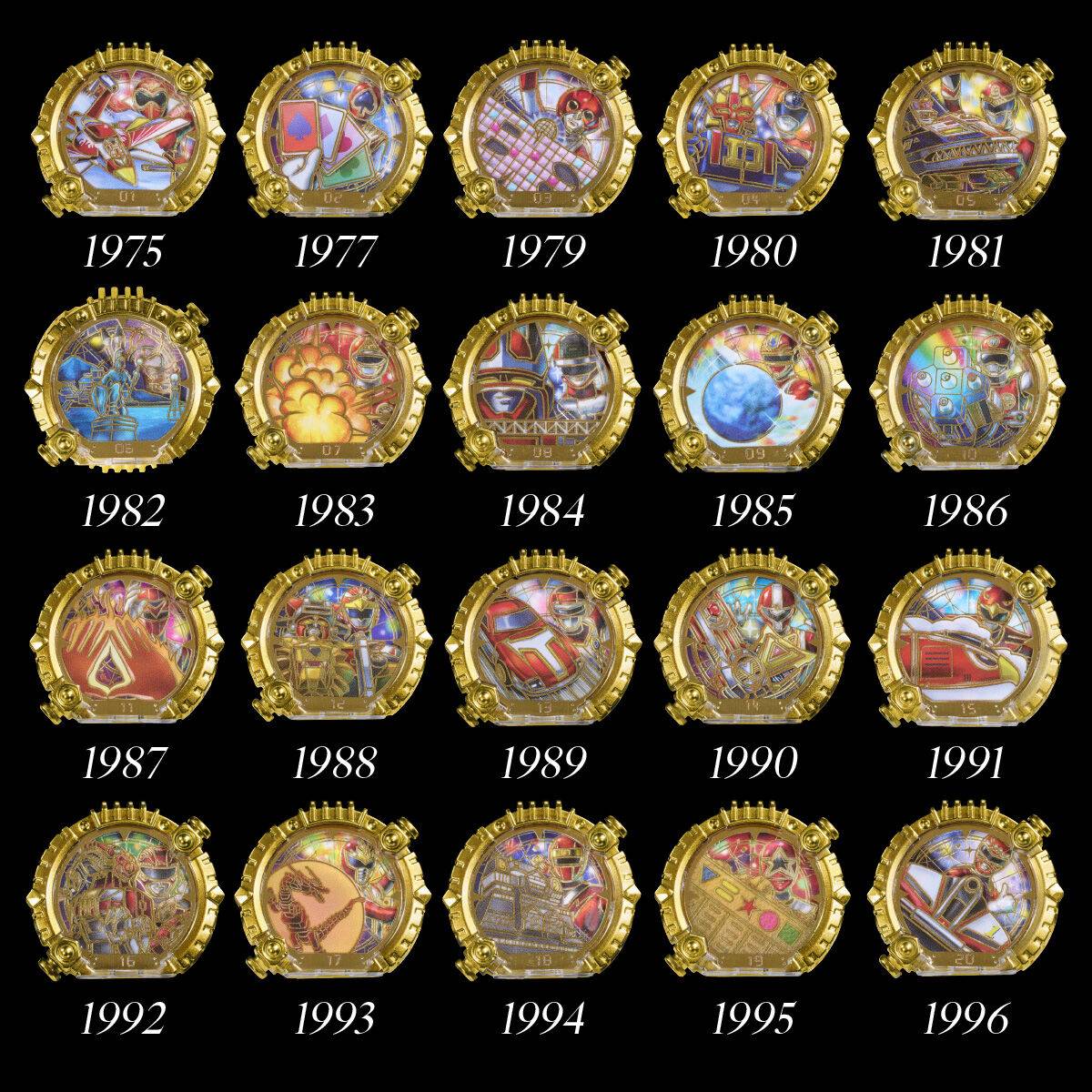 DX Sentai Ring Set (GOLDEN Ver.) - 50 Sentai Complete Set (Limited ...