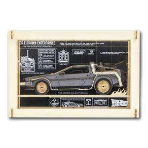 Back To The Future: Paper Theater - Wood Style [Ensky]