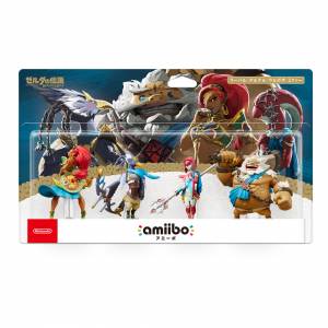 Amiibo Urbosa / Mipha / Daruk / Revali - Legend of Zelda Breath of the Wild Nintendo Store Limited Set [Switch / Wii U]