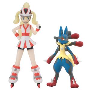 Pokémon Scale World: Kalos Region - Korrina & Mega Lucario (Limited Edition) [Bandai]