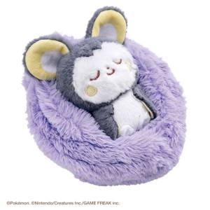 Pokémon PokéPeace: Sleeping Fruit Plush Mascot - Emolga [Takara Tomy]
