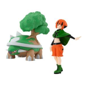 Pokémon Scale World: Sinnoh Region - Gardenia & Torterra (Limited Edition) (Reissue) [Bandai]