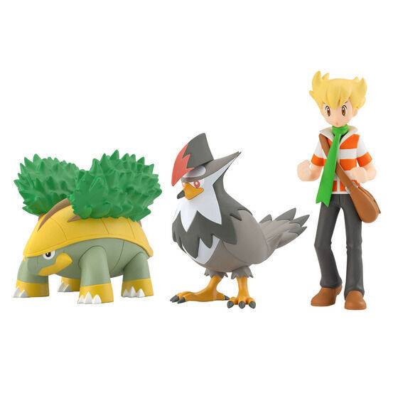 Pokémon Scale World: Sinnoh Region - Barry, Grotle & Staraptor (Limited Edition) (Reissue)...