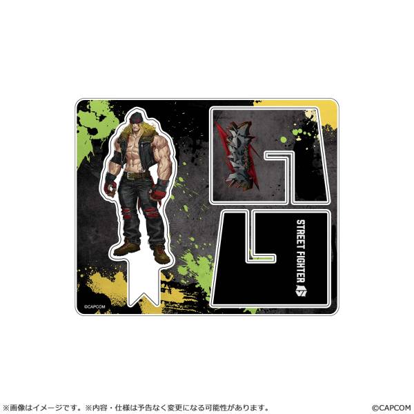 Street Fighter 6: Batten Acrylic Stand - Alex [Capcom] - Nin-Nin-Game.com