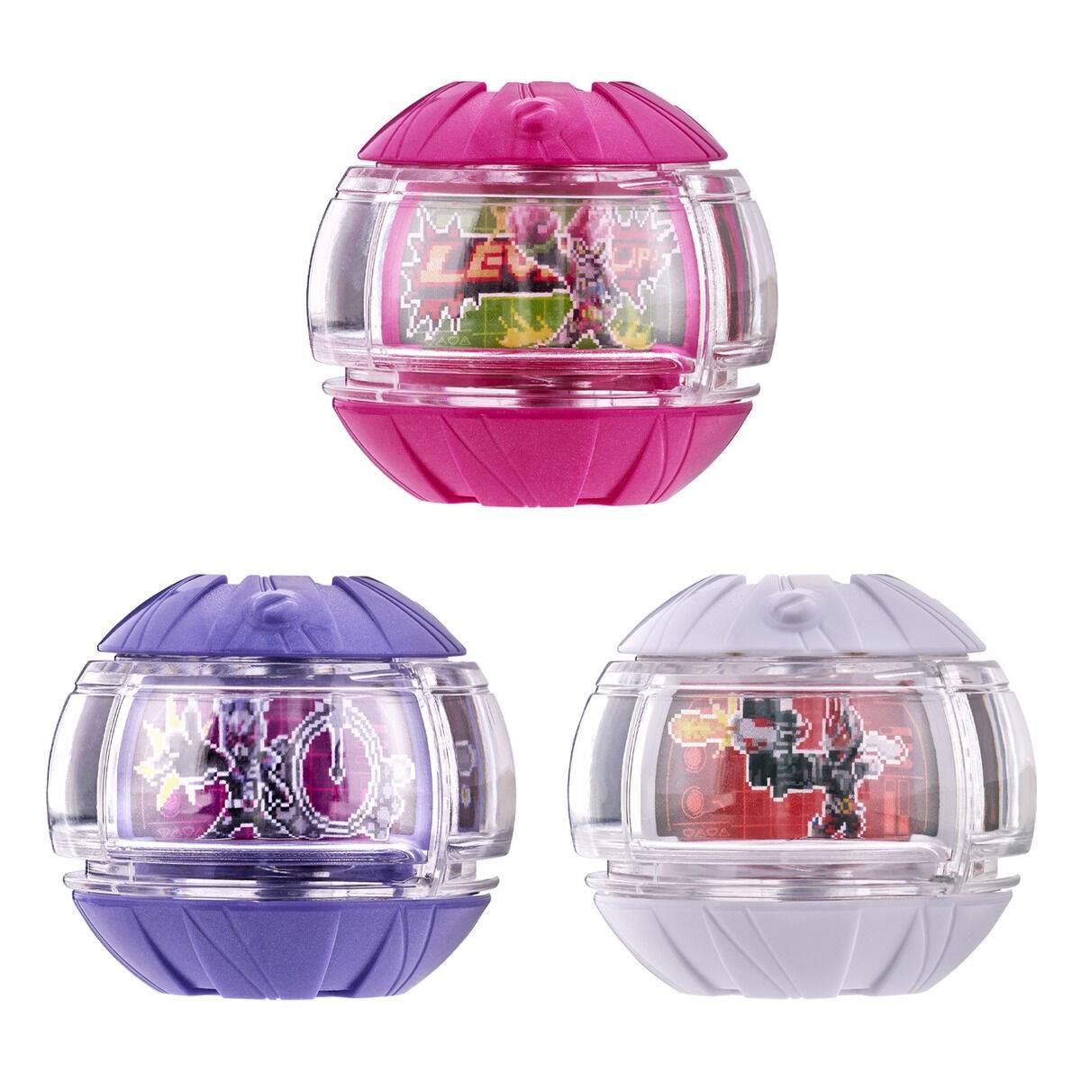 Kamen Rider Zeztz: DX Legend Rider Capsem Set 03 [Bandai]